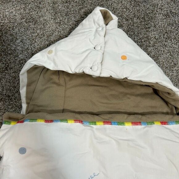 Jacadi Paris Baby Bunting Bag Sleep Sack Stroller Carseat Brode-Main - Picture 4 of 13